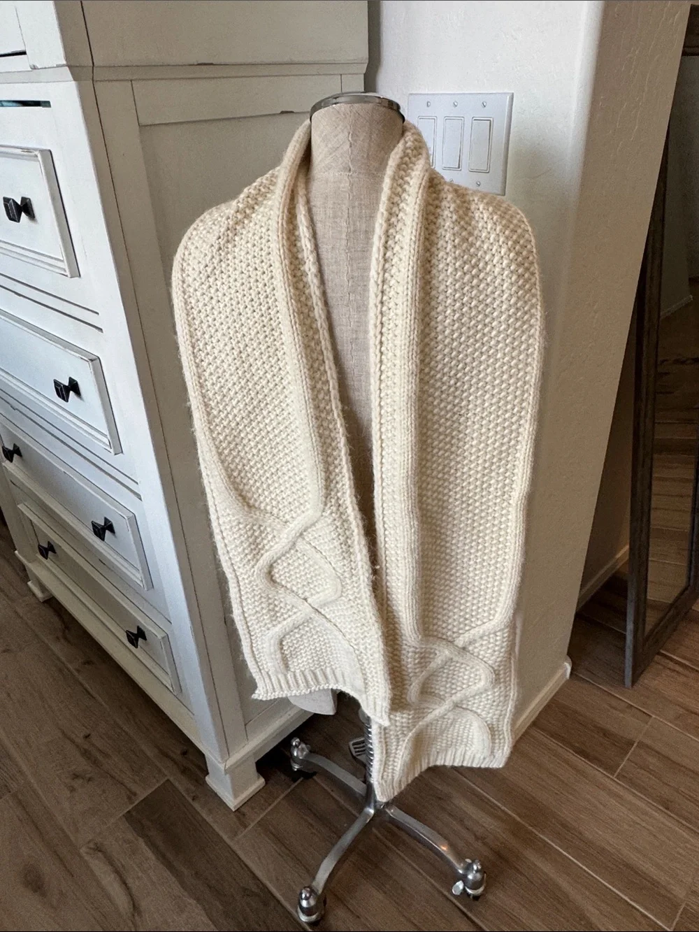J. Crew wool and alpaca blend scarf